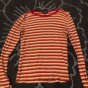 Striped long sleeve shirt